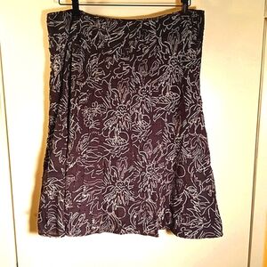 Christopher & Banks godet style skirt size 14